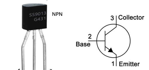 SS9013 Transistor Pinout, Equivalent, Uses, Features & Applications