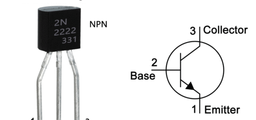 2N2222 Transistor Pinout, Equivalent, Features, Uses & Applications