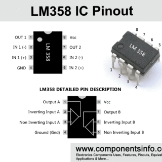 IC LM386 Pinout, Equivalent, Applications & Other Info