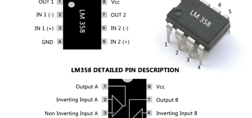 IC LM386 Pinout, Equivalent, Applications & Other Info