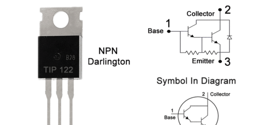 TIP122 Transistor Pinout, Equivalent, Uses, Features