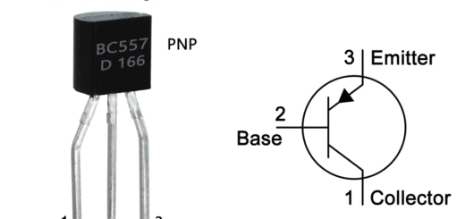 BC557 Transistor Pinout, Equivalent, Uses, Features & Applications