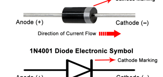 1N4001 Diode Pinout, Equivalent, Datasheet, Specification & Other Useful Info
