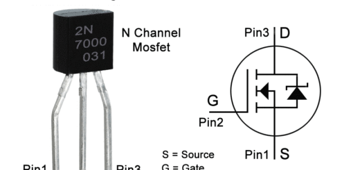 2N7000 MOSFET Pinout, Datasheet, Equivalent