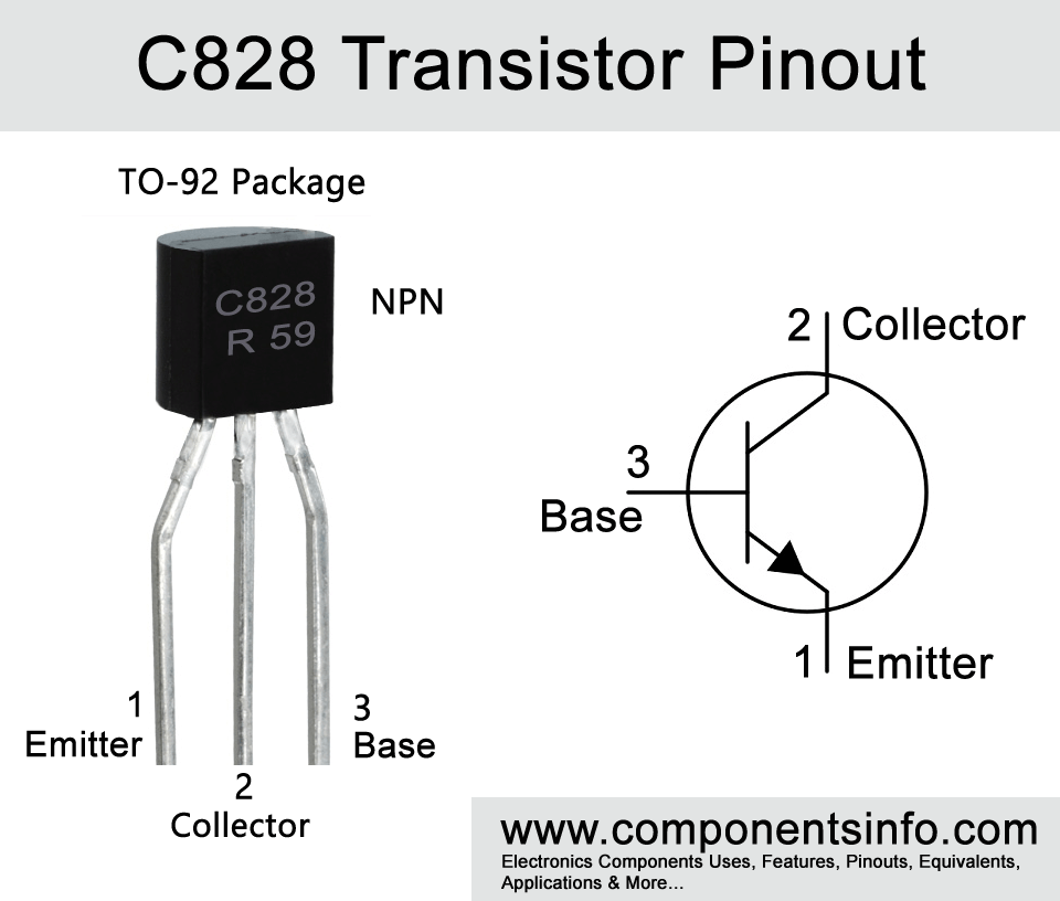 C828 Pinout, Equivalent, Datasheet, Features and Other Details