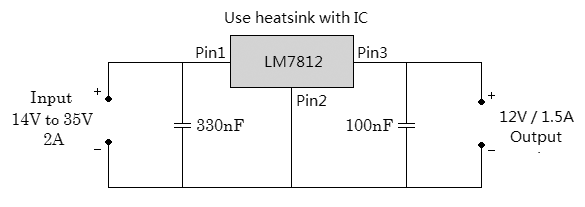 LM7812 Pinout, Equivalent, Datasheet, Applications, Features