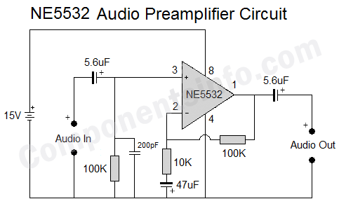 Ne5532 Preamp Circuit - IOT Wiring Diagram