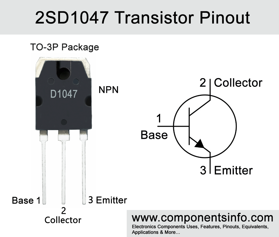 D Transistor Pinout Features Equivalent Applications And Other Info Components Info