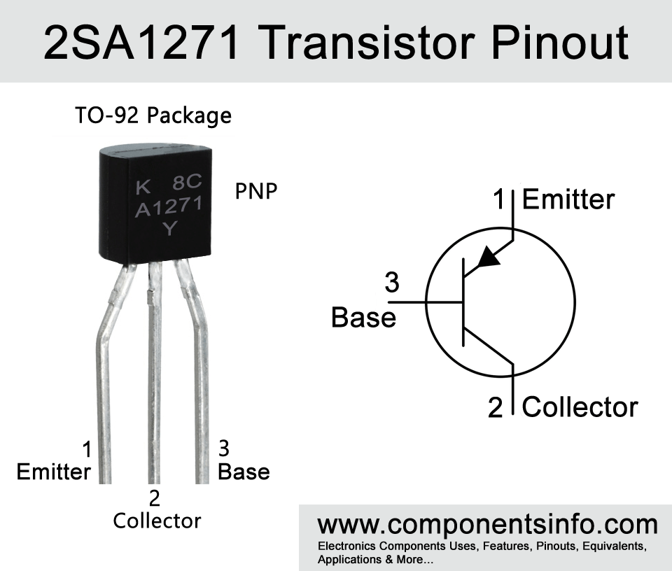 A1271 Transistor Pinout, Features, Equivalent, Applications, Safe Using Guidelines